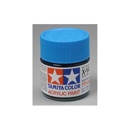 Tamiya Paint Tamiya Paint TAM81014 0.75 oz Tamiya Acrylic Paint - Sky Blue TAM81014